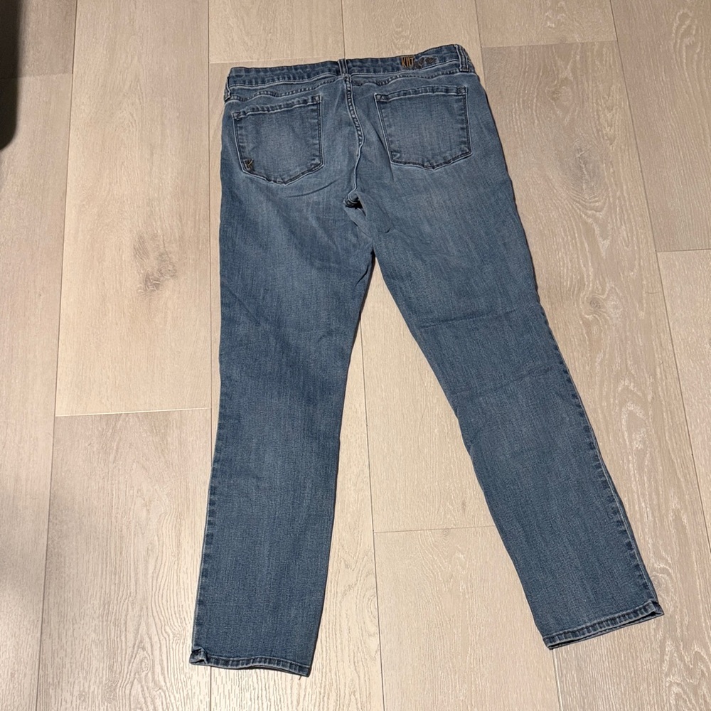 Kut from the Kloth Men's Straight Blue Jeans - Picture 4 of 6